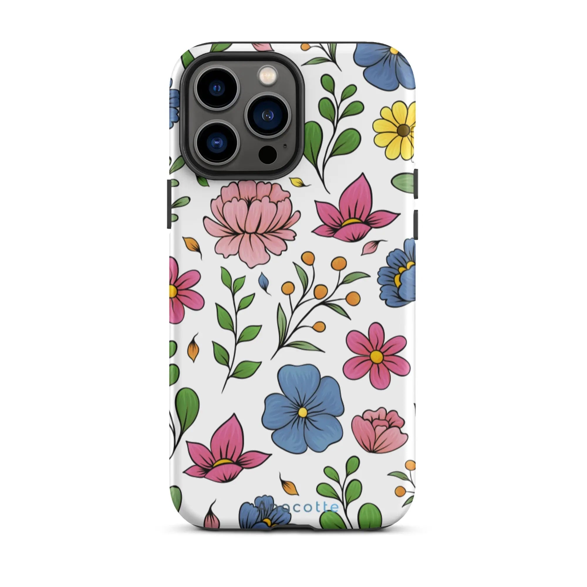 Anacotte Impulsive Art Floral iPhone case