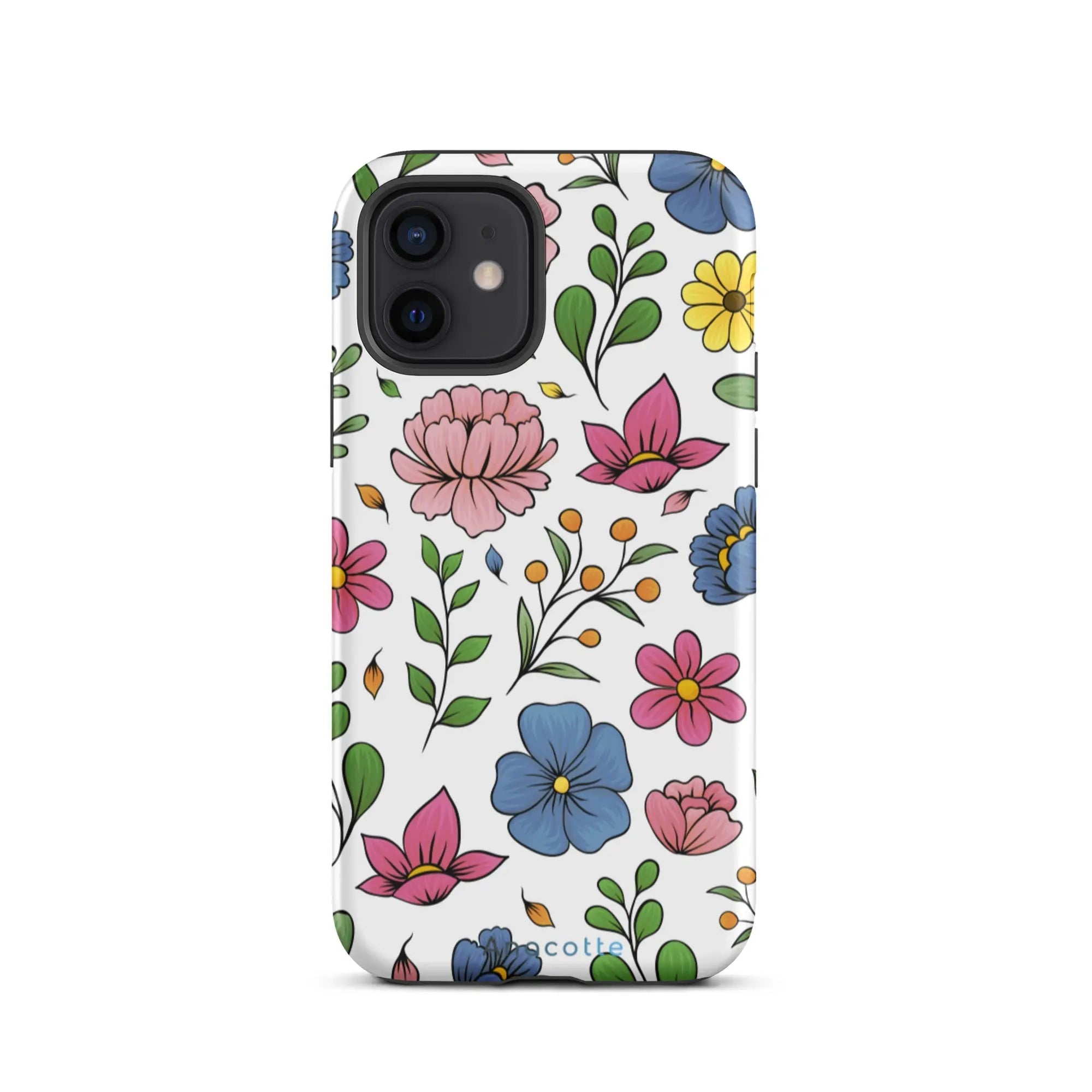 Anacotte Impulsive Art Floral iPhone case