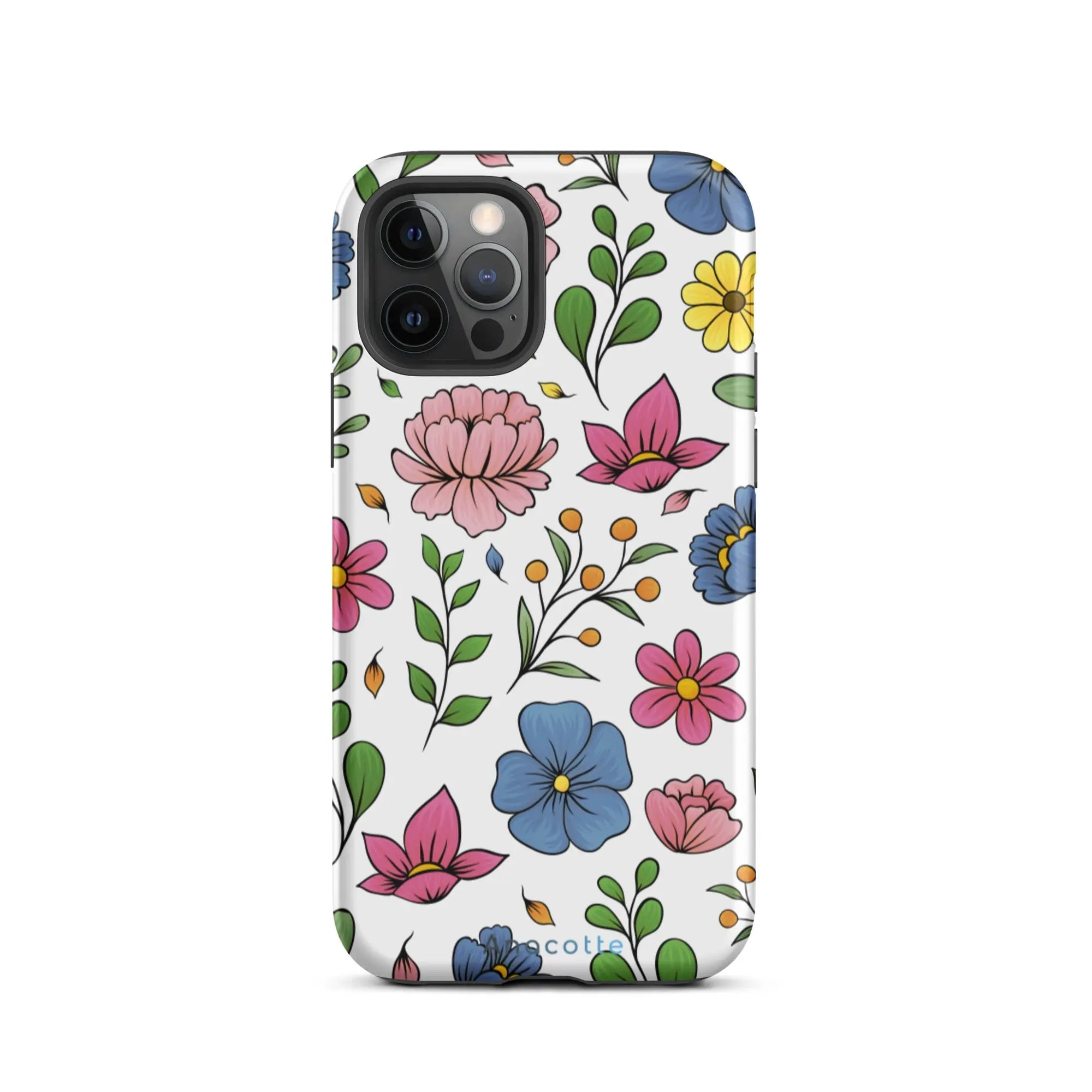 Anacotte Impulsive Art Floral iPhone case