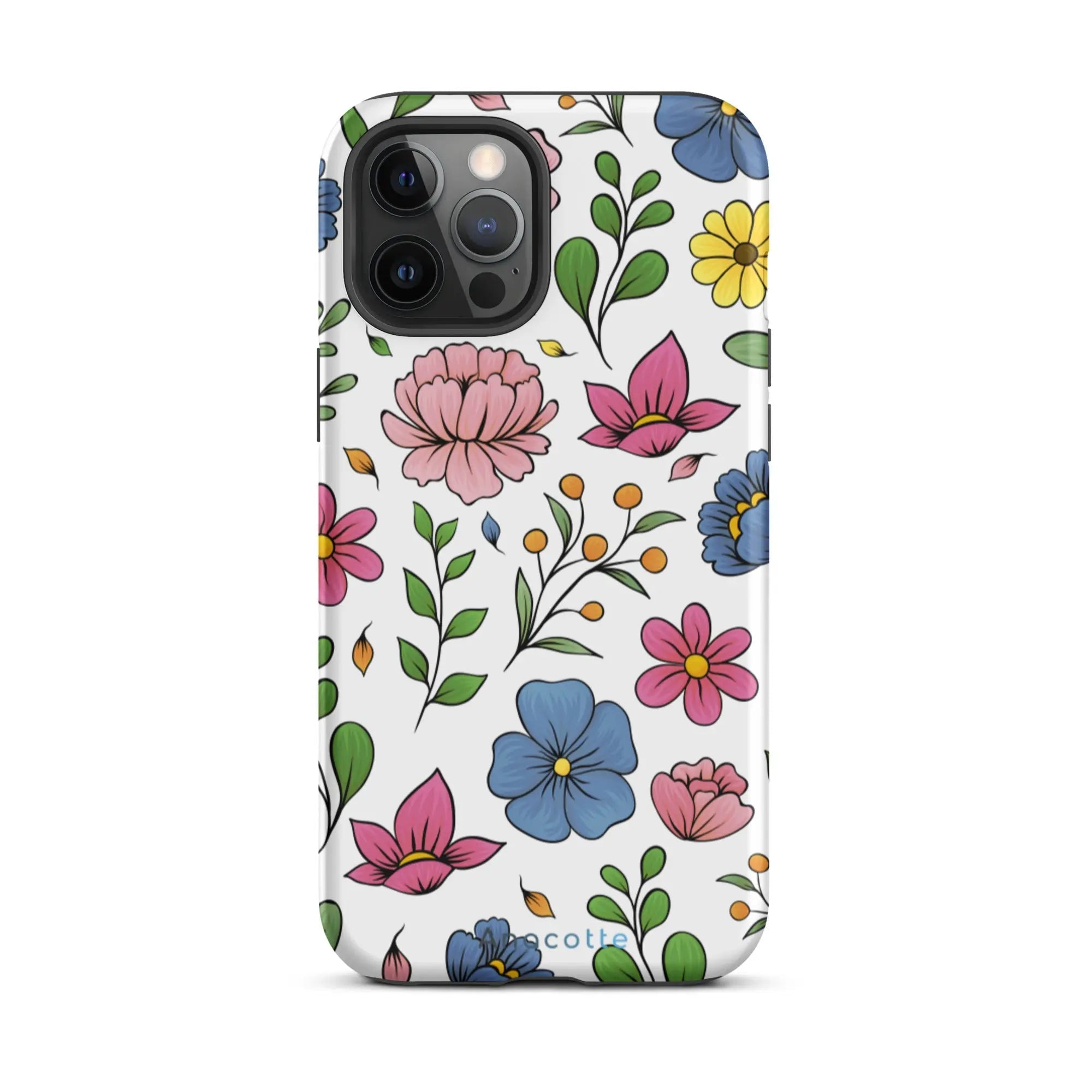 Anacotte Impulsive Art Floral iPhone case