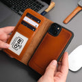 Casper iPhone 16 Plus Wallet Case Leather MagSafe