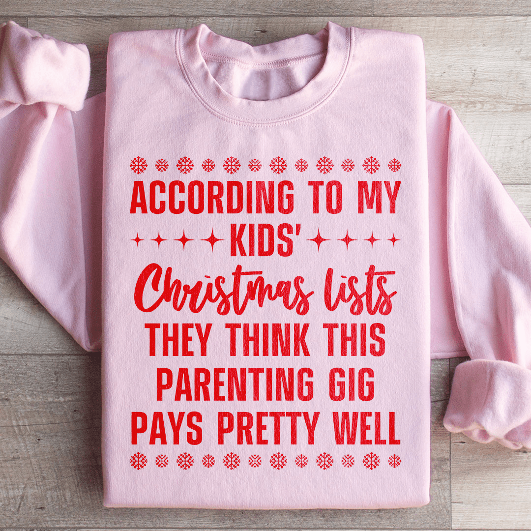 My Kids' Christmas Lists